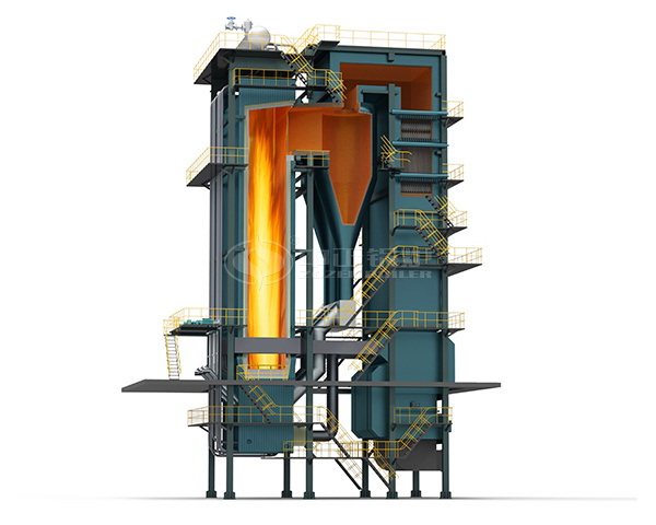 QXX coal-fired CFB (circulating fluidized bed) hot water boiler